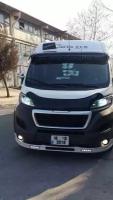 Козырек над лобовым стеклом Citroen Jumper 2014+