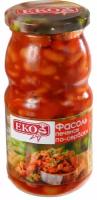 Фасоль Eko печёная по-сербски, 510г