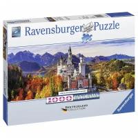 Пазл Ravensburger 1000 Панорама. Замок Нойшванштайн, арт.15161