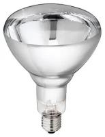 Светосоздающее устройство-лампа инфракрасного типа с зеркальным покрытием (220В, 250Вт, R127, E27), прекрасно подходящая для использования в курятнике