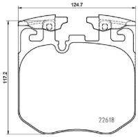 Тормозные колодки Brembo P06106