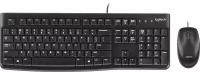 Набор периферии Клавиатура + мышь Logitech Desktop MK120 (черный)