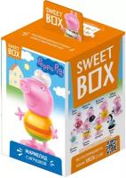 Sweet Box свитбокс свинка пеппа Мармелад с игрушкой, 10 штук по 10гр