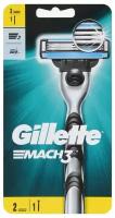 Бритва Gillette Mach 3 + 2 сменные кассеты