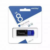 USB флеш накопитель Smartbuy 8GB Click Black (SB8GBCl-K)