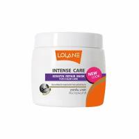 Кератиновая маска Lolane "Intense Care" для восстановления окрашенных волос 200 мл