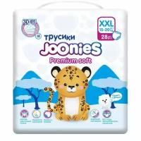 Joonies Трусики Premium Soft, XXL (15-20 кг.), 28 шт