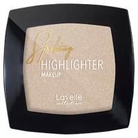 LAVELLE COLLECTION Хайлайтер для лица Strobing Highlighter Make Up, 6.6 г, 01 жемчужный