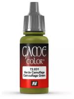 Краска g72031 Vallejo Серии Game Color - Camouflage Green 17ml