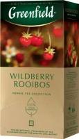 Напиток чайный Greenfield Wildberry Rooibos травяной в пакетиках