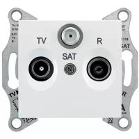 Розетка оконечная, 1dB, белый, SEDNA TV/R/SAT, SCHNEIDER ELECTRIC SDN3501321 (1 шт.)