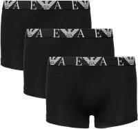 Трусы EMPORIO ARMANI, 3 шт., размер L, черный