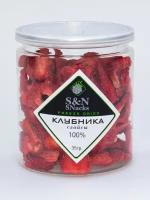 Клубника S&N Snacks сублимированная, ягодные слайсы 35 г