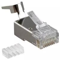 Разъем Ethernet Hyperline PLUG-8P8C-UV-C6-TW-SH-10