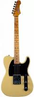 JET JT-350 BSC электрогитара, Telecaster, корпус липа, 22 лада, SS, цвет Buterscotch