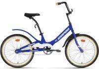 Forward Детский велосипед SCORPIONS 20 1.0 (20" 1 ск. рост. 10.5") 2022, синий/серебристый, RBK22FW20803