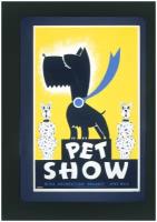 Постер / Плакат / Картина Выставка собак 40х50 см в подарочном тубусе