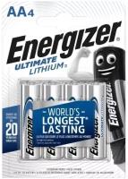 Элемент питания Energizer Ultimate Lithium LR6 AA бл 4