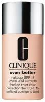 Clinique Тональный крем Even Better Makeup Broad Spectrum, SPF 15, 30 мл, оттенок: WN16 Buff