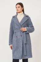 Пальто BAON Пальто с поясом из экомеха Baon B0623511, размер: M, серый