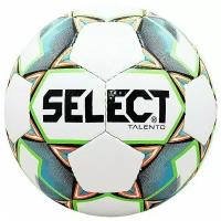 Мяч футбольный SELECT Talento арт.811008-104, р.3, вес 270-290г, 32п, гл.ПУ, руч.сш, бел-гол-зел