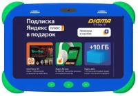 Планшет Digma CITI Kids MT8321 (1.3) 4C RAM2Gb ROM32Gb 7" IPS 1024x600 3G Android 9.0 синий 2Mpix 0.3Mpix BT WiFi Touch microSDHC 64Gb minUSB 2800mAh