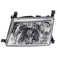 Фара левая без корректора DEPO 21211C1LLDEN для Toyota Land Cruiser 100 1998-2002