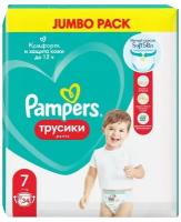 Подгузники-трусики Pampers Pants Size 7 (17+ кг) Джамбо Упаковка 34 (81773340)