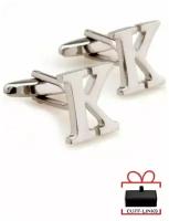 Запонки Буква "К" CUFF-LINKS