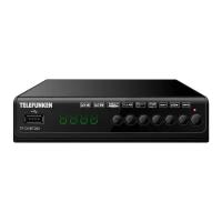 Telefunken Ресивер DVB-T2 Telefunken TF-DVBT262 черный