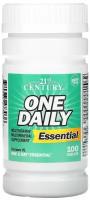 Таблетки 21st Century One Daily Essential, 90 г, 100 шт