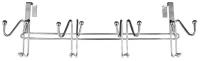 Вешалка на дверь Rosenberg R-355184, 8 крючков, хром