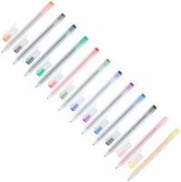 Ручки гелевые цветные Deli Delight EG119-12C, в комплекте 12 штук