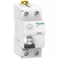 iID K 2Р 40A 30mA AC Блок утечки тока 2-полюсный, 40A, 30mA, тип АC (УЗО) Schneider Electric, A9R50240