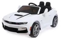 RiverToys Детский электромобиль Chevrolet Camaro 2SS (HL558) белый