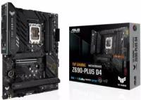 Материнская плата ATX ASUS TUF GAMING Z690-PLUS D4 (LGA1700, Z690, 4*DDR4(5333), 4*SATA 6G RAID, 4*M.2, 3*PCIE, 7.1CH, 2.5Glan, 6*USB 3.2, 2*USB Type-