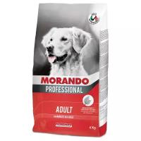 Сухой корм для взрослых собак с говядиной Morando Professional Cane 4 кг