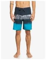 Бордшорты QUIKSILVER Surfsilk Panel 18", Цвет синий, Размер 30