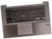 Клавиатура (keyboard) для ноутбука Asus BU403UA-1A с топкейсом и подсветкой черная 90NX00F1-R31RU0