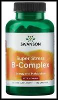 Super Stress B-Complex, 170 г, 100 шт