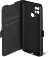 DF / Чехол с флипом для телефона Xiaomi Redmi 10C DF xiFlip-78 (black) на смартфон Сяоми Редми 10Ц / черный