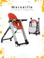 Стульчик для кормления Esspero Marseille GL, Red