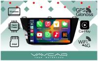 Магнитола Vaycar 10VO4 для VOLKSWAGEN Tiguan 2016+ (Андроид, 4+64, 8 ядер, WiFi, BT, 4G, GPS, QLED 10")