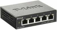 Коммутатор D-Link DGS-1100-05V2 EasySmart L2 Switch 5х1000Base-T