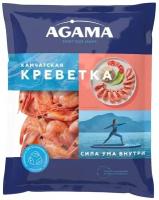 Креветка варено-мороженая Камчатская с головой, Agama