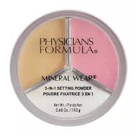 Пудра рассыпчатая Physicians Formula Mineral Wear 3-in-1 Setting Powder 19,5 г