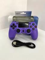 Беспроводной джойстик, геймпад Wireless Controller для PS4, PS4 Pro, PS4 Slim v2 Фиолетовый