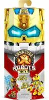 Treasure X Robots Gold - Игрушка-робот с золотой броней, 1 случайный