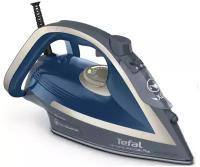 Утюг Tefal Ultragliss Anti Calc Plus FV6846E1, серый/синий