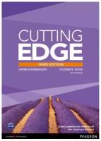 Cutting Edge 3rd Editionition Upper-Intermediate Student's Book +DVD